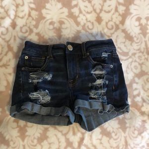 American eagle denim shorts